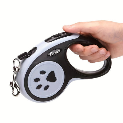 Durable One-Button Retractable Dog Leash for Small and Medium Pets - Ideal for Outdoor Walks and Travel