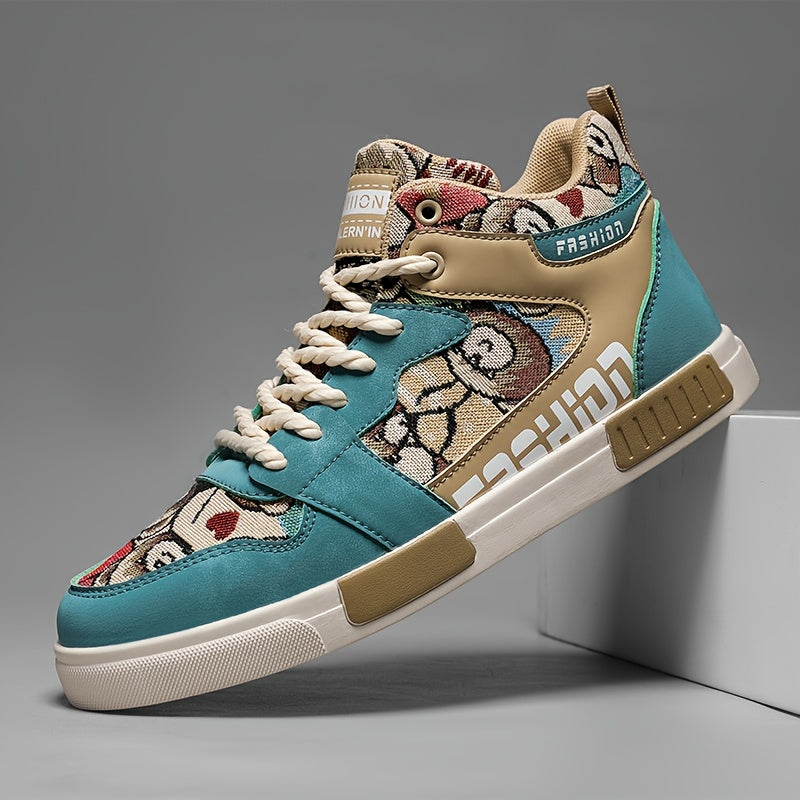 [Perfect Outdoor High-Top Sneakers] Fashionable High-Top Sneakers: Perfect for Outdoor Adventures - Men'S And Women'S Sizes Available