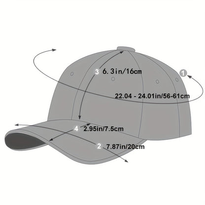 [High Quality] Men's Baseball Cap | One | High Quality | Breathable