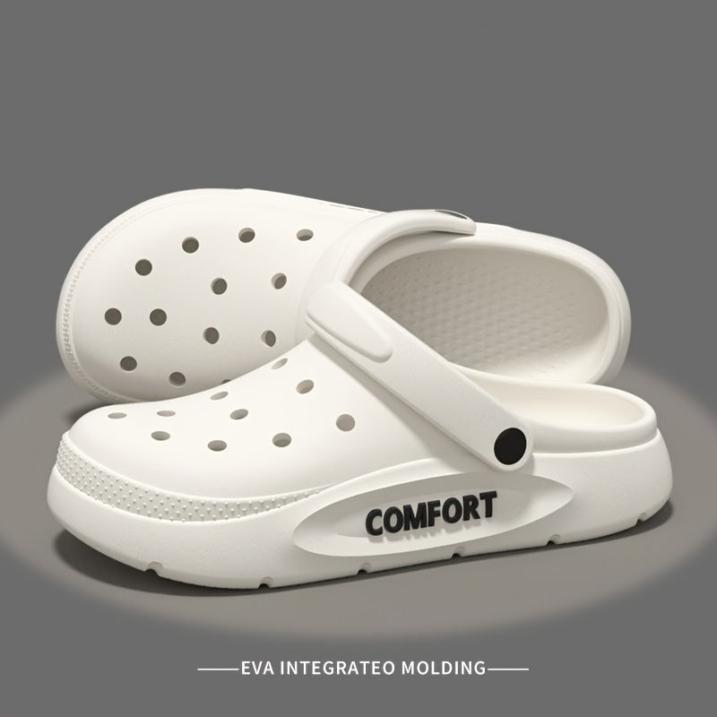 New Style Hole Shoes for Couples, Lightweight And Slip-Resistant for Outdoor Driving, Suitable for Water Activities And Home Use, Summer Sandals for Both Men And Women with a Easy And Unique Design