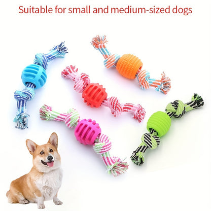 Interactive Dog Chew Toy - Keep Your Pet Entertained and Active with this 1pc Knot Toy!