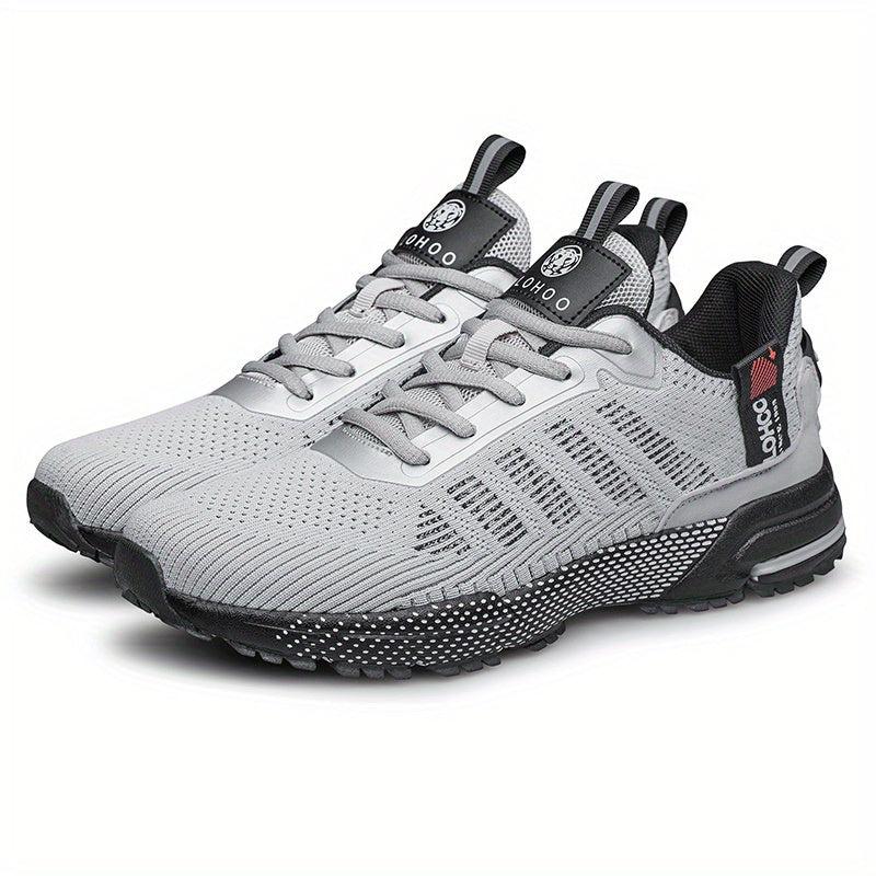 CLOHOO Special Edition Knit Upper Thick-Sole Secondary Foam Outsole Breathable Wear-Resistant Sports Casual Shoes