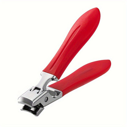 Heavy-Duty Professional Nail Clipper for Thick Toenails | Large Opening, Splash-Proof Design, Ultra-Sharp Blades, Ergonomic Grip - Ideal for Growing Toenails, Home or Salon Use - Durable Structure, Salon-Quality Tool, Modern Scissor Design