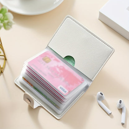 Compact Cardholder with Multiple Slots for Driving Licenses And Cute Personal Items, Also Serves As Coin Purse