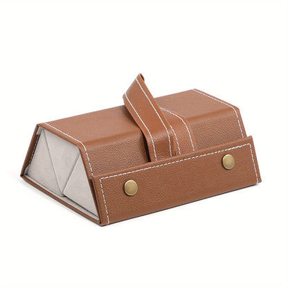 Sunglasses Storage Organizer Eyeglasses Holder, Foldable Travel Case, 3/4/5/6 Slot, Multiple Glasses Hanging Eyewear Display