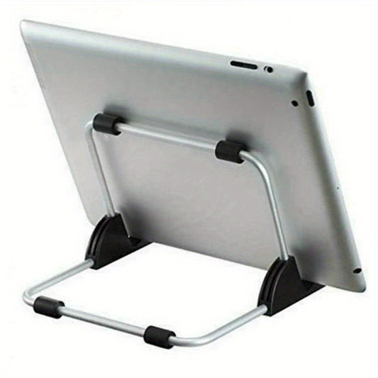 Adjustable & Foldable Tablet Stand | Compatibility, Ultra-Portable Laptop Mount for Seamless Workflow, Ergonomic Design for Lazy Days - Available in Multiple Vibrant Colors, Made of Aluminum Alloy with Sticky Pad Fastening