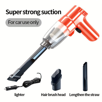 OUDEMU Car Vacuum Cleaner - Powerful 3Kpa Suction, Corded (3M), Lightweight Handheld Car Vacuum Cleaner, Single-Point Exhaust, Suitable for Cars, Trucks, Home - Lightweight And Portable, Without Battery