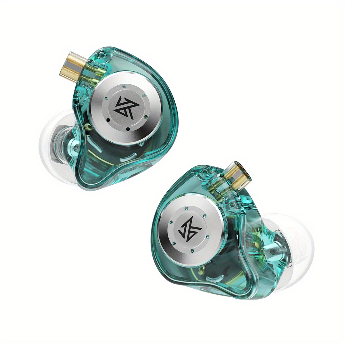 KZ EDX Pro Dual DD HiFi Stereo Sound In Ear Monitor Headphones, Comfortable Noise Cancelling Earbuds with Wired IEM Earphones