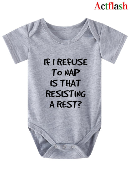 [New Style Bodysuit] New Style Short-Sleeved Bodysuit for Summer, Triangle Crawling Suit, a Gift for Pregnancy, for Outdoor