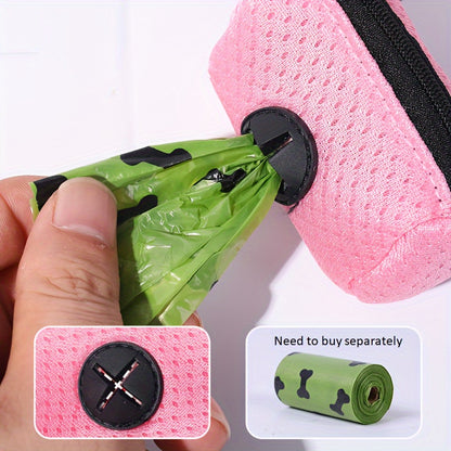 Pet Garbage Bag | Dog and Poo Bag Storage and Dispenser, Portable for Outdoor Use