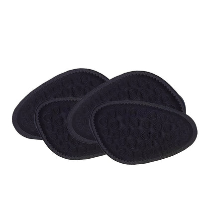 2/4pcs Soft Round-toe -relieving Insole with Heart-shaped Cushioning Pad, Non-slip, Suitable for High Heels and Casual Shoes.