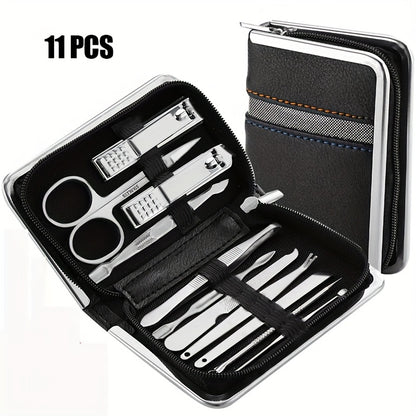 11/26pcs Nail Clipper Kit with Nail Clipper Ear Spoon Nail Files for Men And Women Toe Nail Clipping