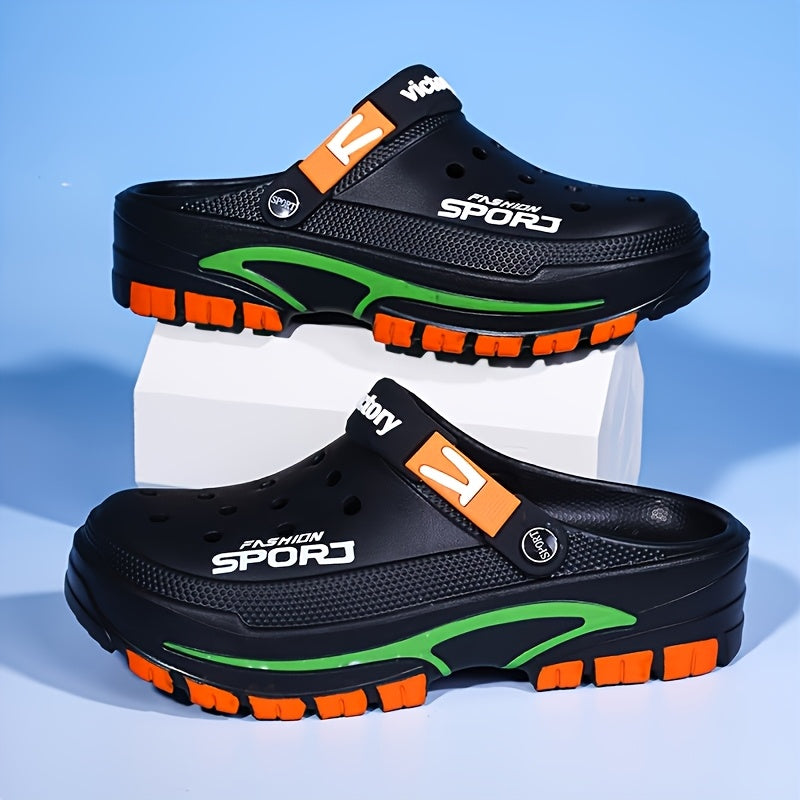 [Breathable Summer Clogs] Breathable | Summer Men's Casual Clogs with Thick Non-Slip Soles, Perfect for Outdoor Wear