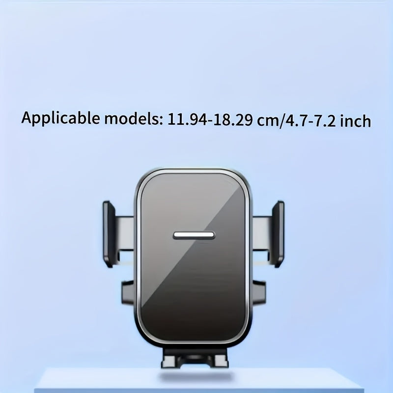 [Foldable Car Phone Holder] Waterproof Foldable Rotatable Car Phone Holder | ABS Material, Suitable for 4.7-7.2 Inch Devices