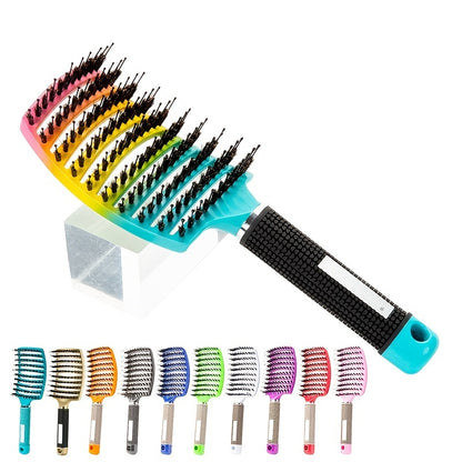 Of a Magical Scalp Massaging Hairbrush Designed for Women - a Professional Tool for Detangling Wet Curly Hair - Perfect for Hairstyling - Ideal Gifts for Weddings, Women'S Day, Or Mother'S Day for Friends And Family