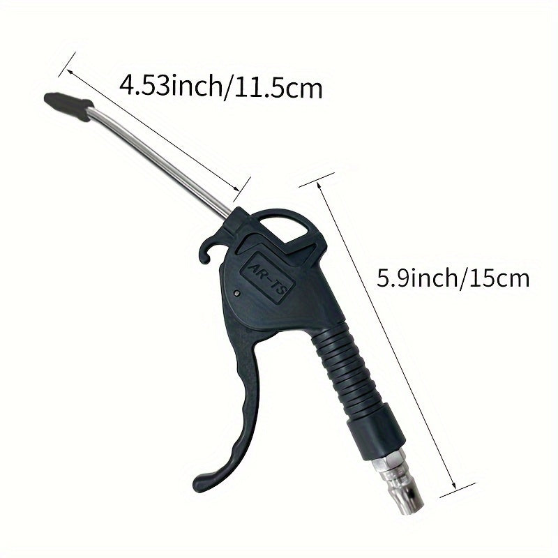 Black Extended Dust Blower And Cleaning Gun