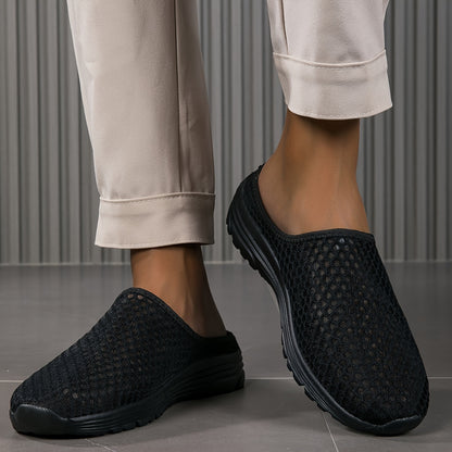 Lightweight Breathable Summer Slip-On Casual Shoes with a Closed Toe Design for Easy Wear., Women Shoes, Sneakers