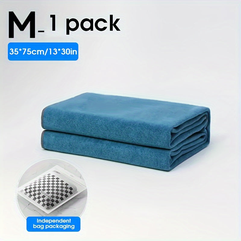 Automotive Interior Cleaning Cloth, Extra-Thick Absorbent Oversized Car Wash Towel, Scratch-Free Glass Cleaning Cloth