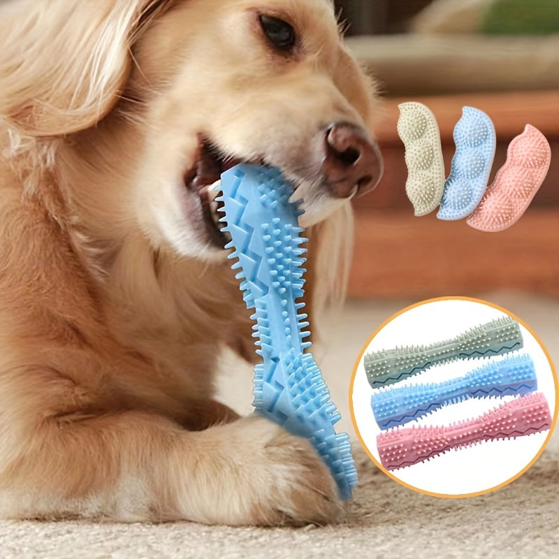 [Dog Chew Stick] Durable Dog Chew Stick, Toothbrush for Tooth Cleaning And Massage - Soft Pet Toy