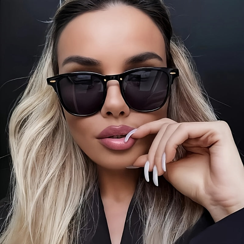 New Stylish Small Frame Round Semi-Metal Glasses for Men And Women, Trendy on Instagram