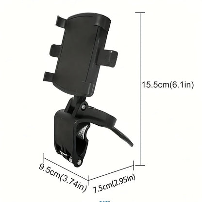 Car Dashboard Phone Holder - a Secure Adjustable Mount Suitable for Iphone, Samsung Galaxy, Etc. - Easy to Install with a Design for Safe Driving