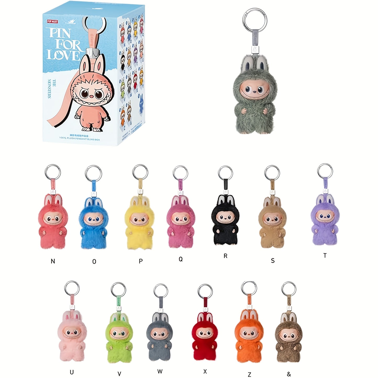 POP MART THE MONSTERS Frontline High-Energy Series - ROCK THE UNIVERSE Rubberized Plush Toy 37cm (cm)/ 14.57 Inches