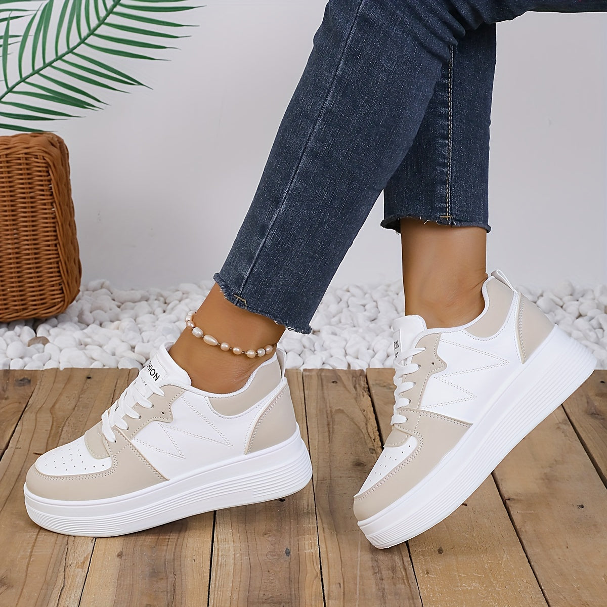 Women'S Wedge Sneakers, Casual Athletic Shoes with Hidden Height Increase.