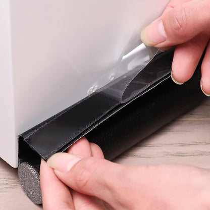 TPE Material Adjustable Weatherstrip Door Sweep | Single-Sided Foam Blocker, 20mm Thick
