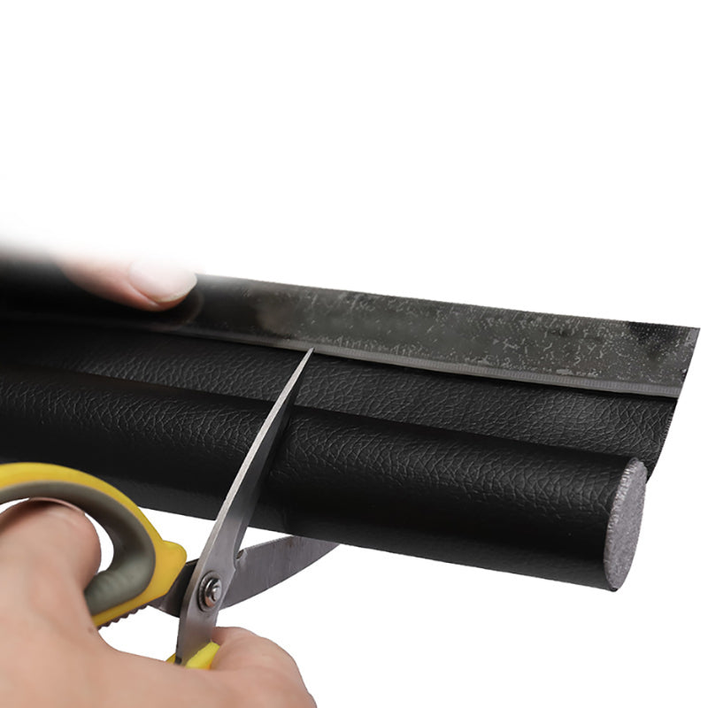 TPE Material Adjustable Weatherstrip Door Sweep | Single-Sided Foam Blocker, 20mm Thick