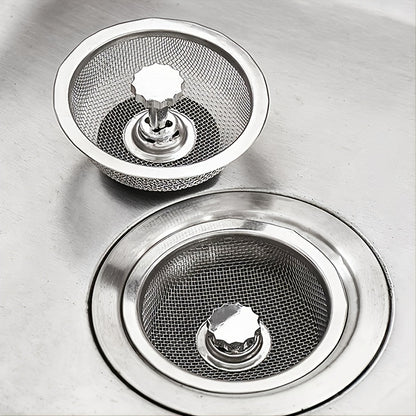 1pc, Sink Filter With Plug, Upgrade Your Kitchen Sink With A Stainless Steel Water Filter