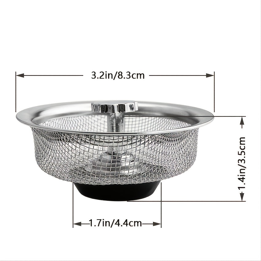 1pc, Sink Filter With Plug, Upgrade Your Kitchen Sink With A Stainless Steel Water Filter