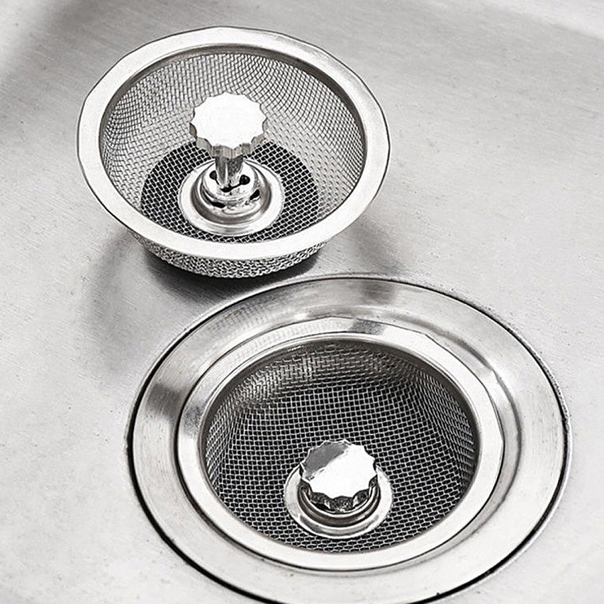 1pc, Sink Filter With Plug, Upgrade Your Kitchen Sink With A Stainless Steel Water Filter