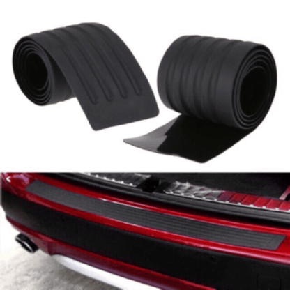 Universal Rear Bumper Protection Sticker for Cars, Designed to Cover The Trunk Sill with Rubber Strips And Anti-Scratch Pads As Accessories.