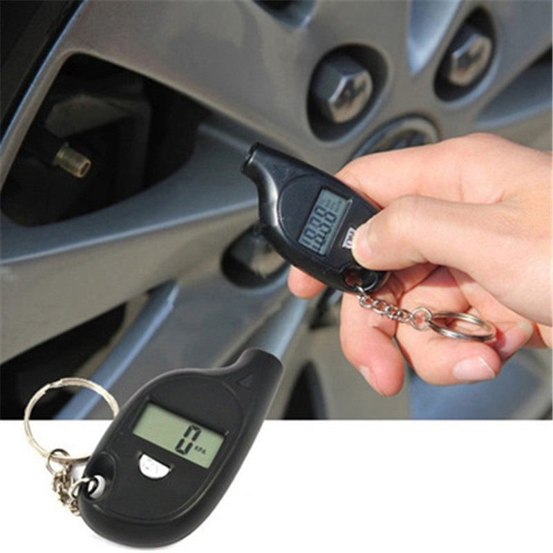 [Digital Tire Pressure Gauge] Tire Gauge Digital LCD Display Car Air Pressure Tester Meter Auto Motorcycle Tire Manometer Tire Pressure Gauge