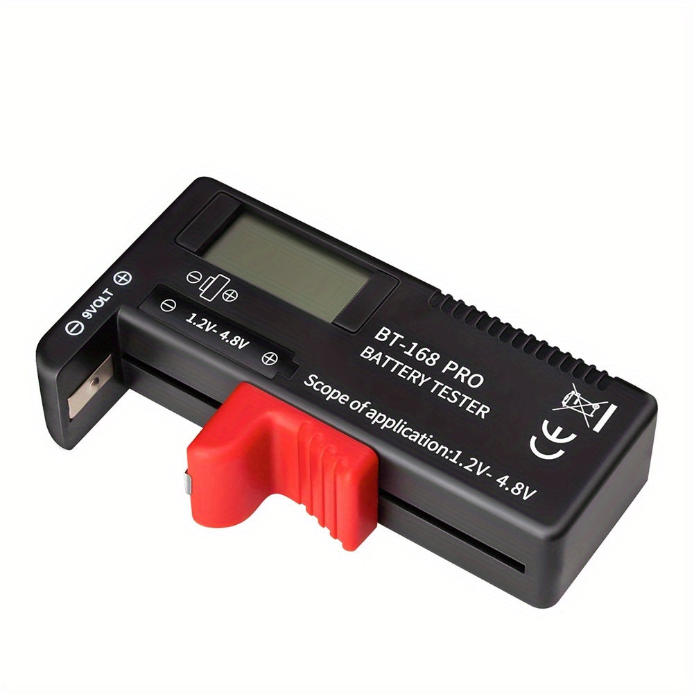 [Battery Tester] Universal BT-168 Battery Tester | Quickly Check AA/AAA/C/D/9V/1.5V Batteries - Colour-Coded Meter Indicators