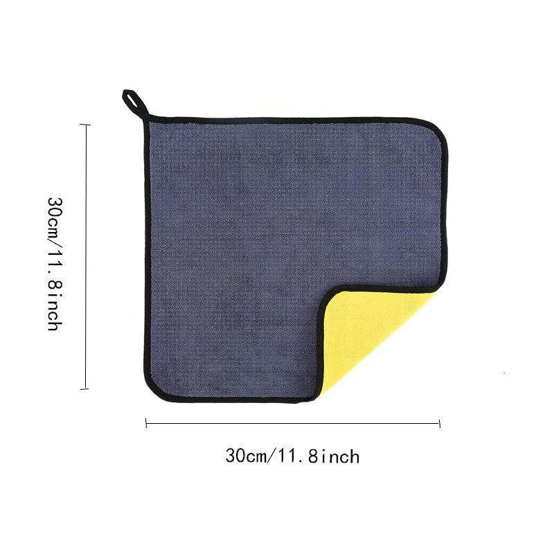 [thick | absorbent] 12pcs thick absorbent cleaning towels | car detailing, drying, wash, polishing, wax