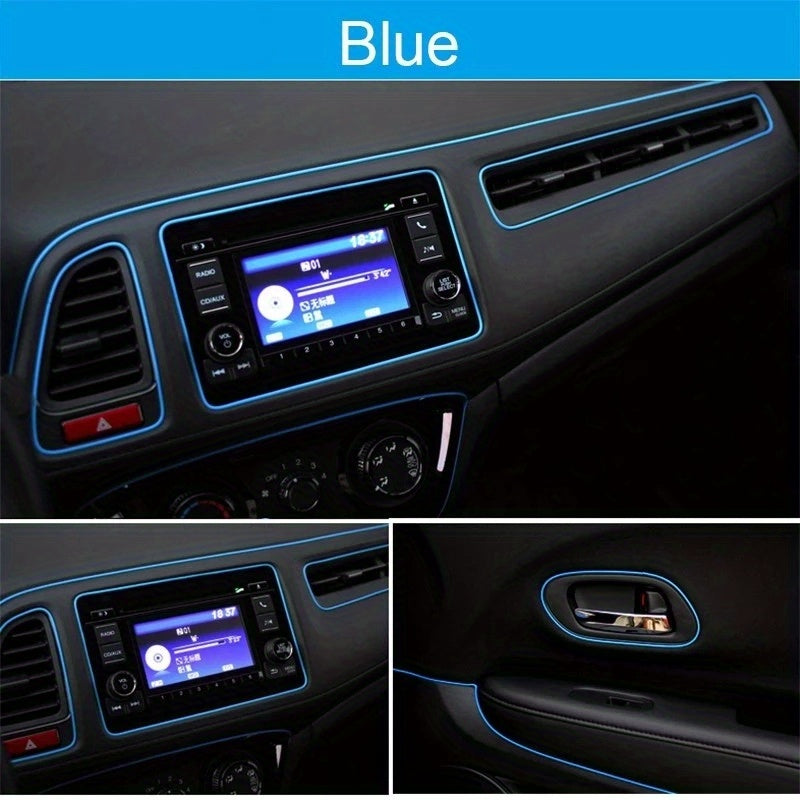 [Flexible Strips] Universal Car Moulding Decoration | 3m/118.11in | Flexible | Interior Auto Mouldings Car Cover Trim Dashboard Door Car-styling