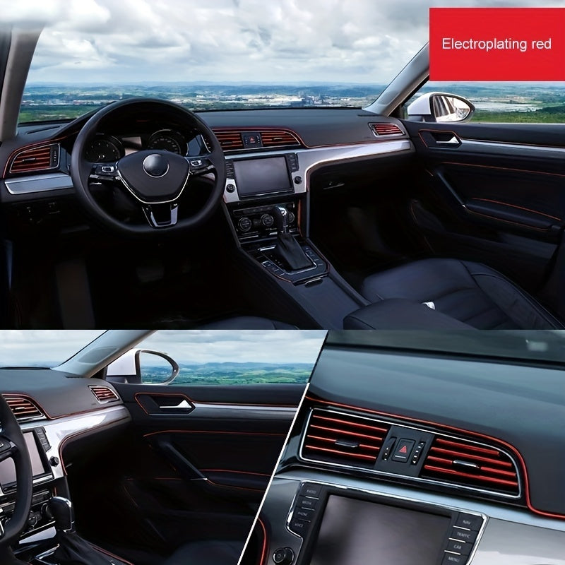[Flexible Strips] Universal Car Moulding Decoration | 3m/118.11in | Flexible | Interior Auto Mouldings Car Cover Trim Dashboard Door Car-styling
