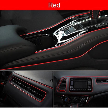[Flexible Strips] Universal Car Moulding Decoration | 3m/118.11in | Flexible | Interior Auto Mouldings Car Cover Trim Dashboard Door Car-styling