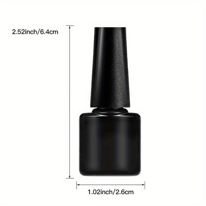 [Rich Wine Red Gel Nail Polish] 1 Container MEET ACROSS Rich Wine Red Gel Nail Polish - /LED Lamp Curable, -Lasting, Color for DIY Nail Art Suitable for Home & Salon Use, Glossy Gel Polish for /LED Lamp Users