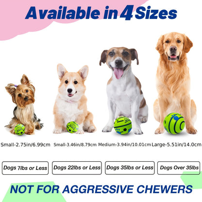 Dog IQ Training Ball Toy, Pet Voice Ball Toy, Without Battery