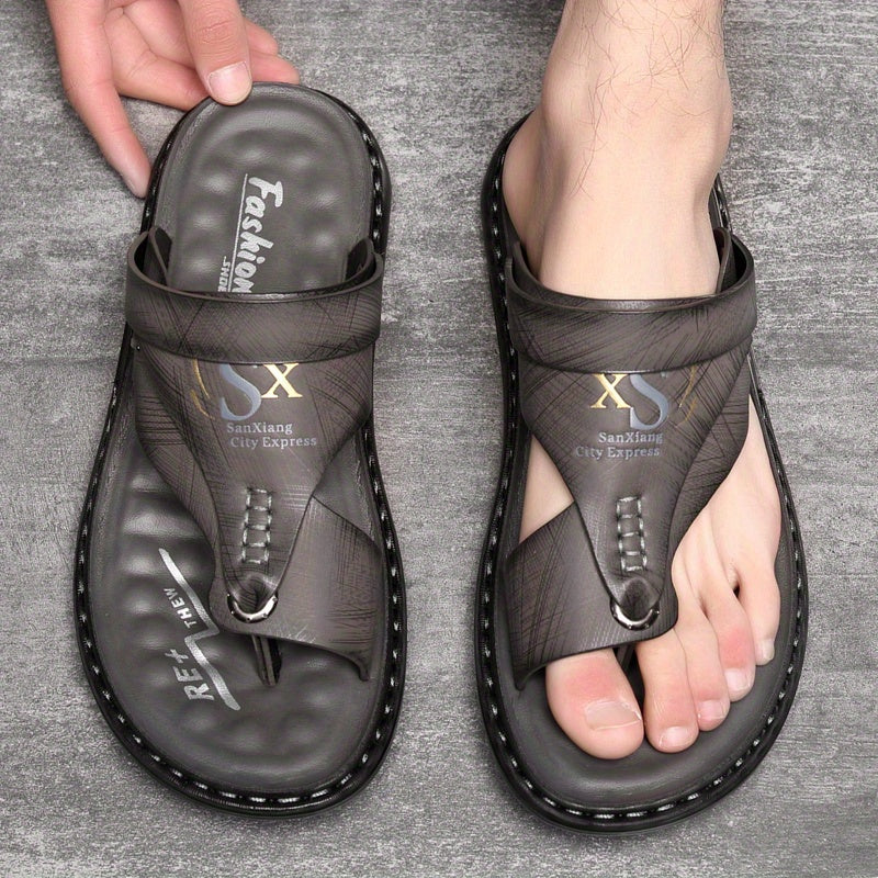 [Trendy Summer Flat Sandals] Trendy Multifunctional Men's Summer Flat Sandals - Casual Stylish Outdoor