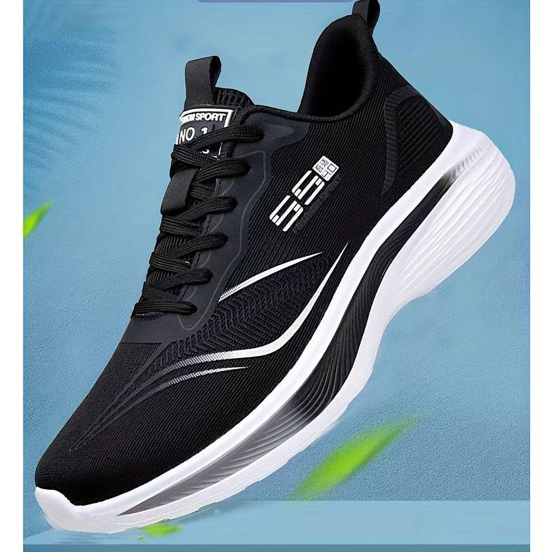 Men'S Breathable Mesh Running Shoes for Spring And Summer, Ultra-Lightweight, Soft Sole, Slip-Resistant, Shock-Absorbing, Perfect for Students And Casual Sports