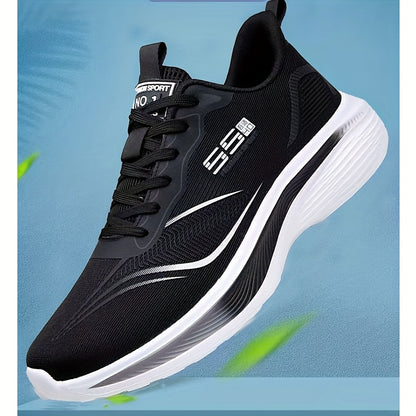 Men'S Breathable Mesh Running Shoes for Spring And Summer, Ultra-Lightweight, Soft Sole, Slip-Resistant, Shock-Absorbing, Perfect for Students And Casual Sports