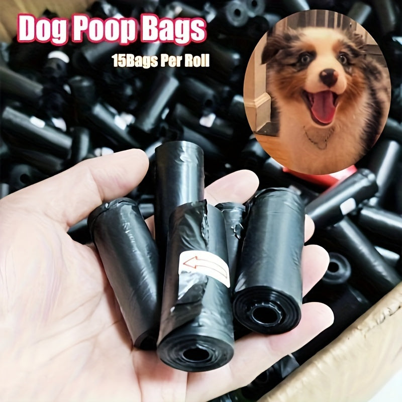 [Leak Proof Dog Poop Bag] Thickened Leak Proof 10/20 Rolls Dog Poop Bag, Portable Pet Waste Bag Refill Rolls, Pet Cleaning Supplies