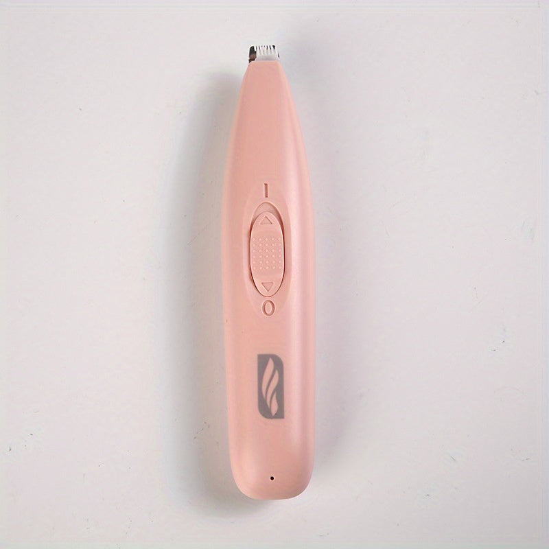[Quiet Safe] CYCG Professional Pet Hair Trimmer and Nail Grooming Tool | Plastic Material | Quiet, Safe Clippers with Precise Cuts, USB Charging | for Cats and Dogs