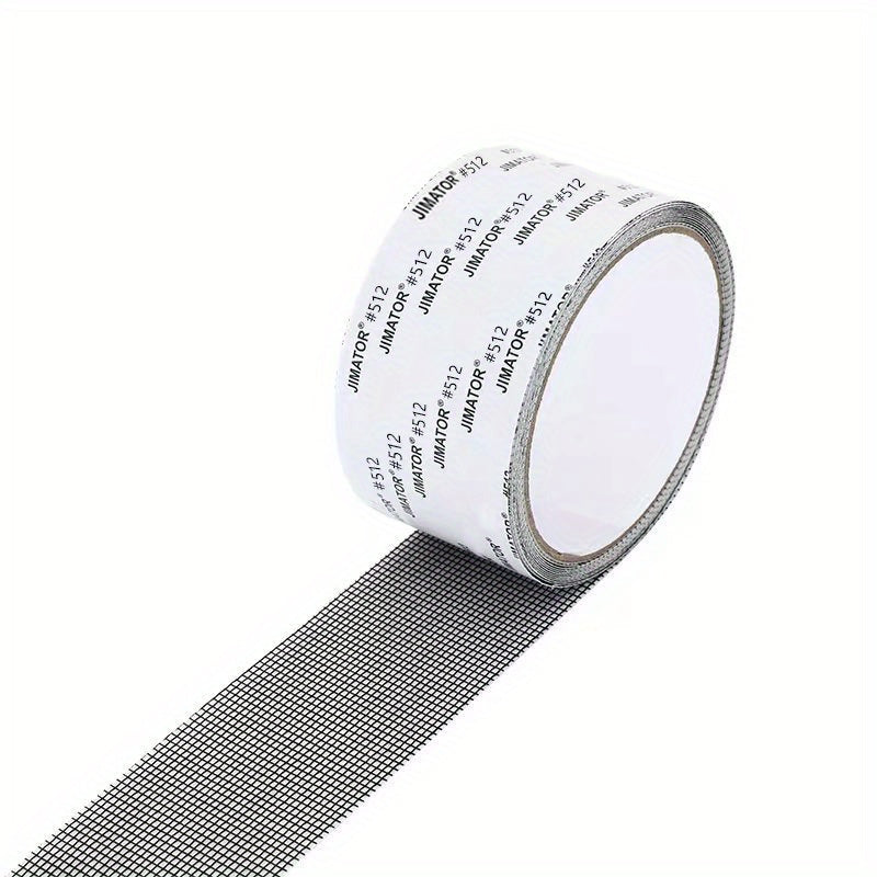 [1 Roll Self Adhesive Mesh Tape] 1 Roll Self Adhesive Window Screen Repair Tape | Anti Insect Mosquito Mesh, Broken Holes Repairing Strong Mesh Tape, Window Net Screen Repair Patch