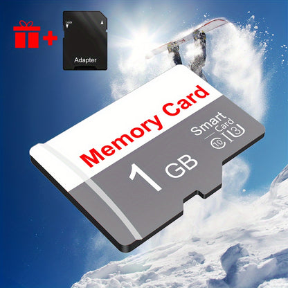 [Memory Card] 1pc Small Capacity Memory Card | 1GB 512MB 256MB 128MB 64MB Flash TF Card for Tablet/Camera/Mobile Phone/Laptop/PC/Car Audio/Game Console/Audio - Store Your Files Securely!
