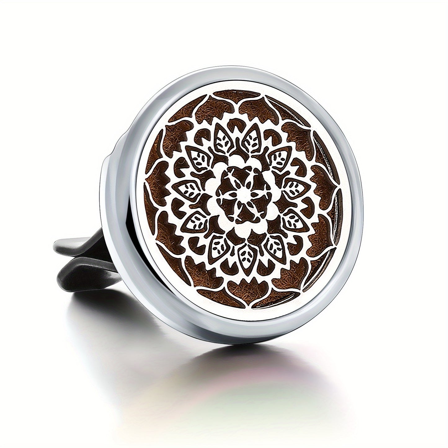 [Refillable|Car Freshener] Refillable Car Air Freshener | 1pc Perfume Diffuser Clip with 10pcs Pads | Auto Vent Accessories Aromatherapy Fragrance Without Battery