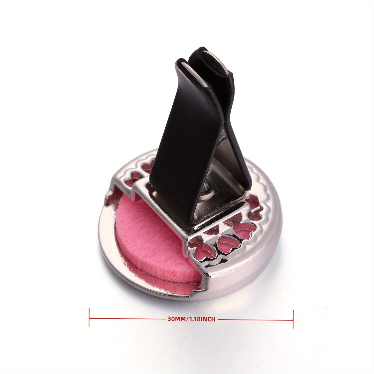 [Refillable|Car Freshener] Refillable Car Air Freshener | 1pc Perfume Diffuser Clip with 10pcs Pads | Auto Vent Accessories Aromatherapy Fragrance Without Battery